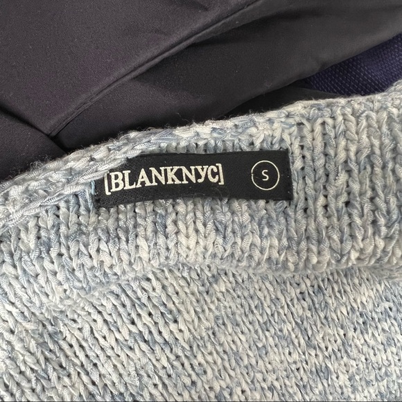 BlankNyc Blue Size Small Women's Long Sleeve Cardigan - Picture 8 of 8